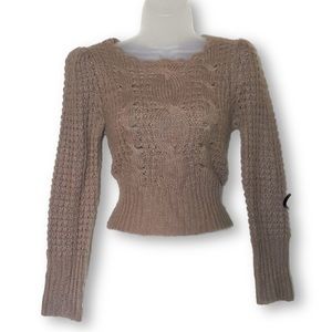 Darling| Cable Knit Sweater